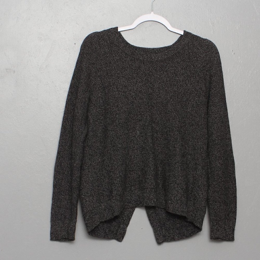 Madewell Province cross back pullover sweater